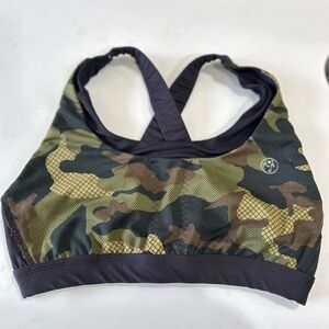 Zumba sports bra camo